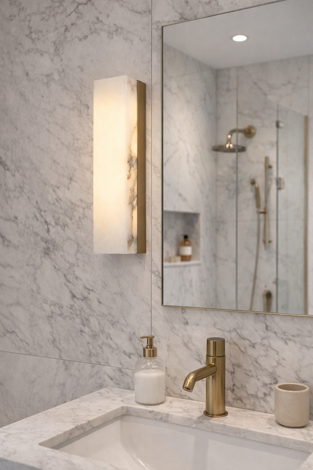 Liora Corner Mermer Aplik