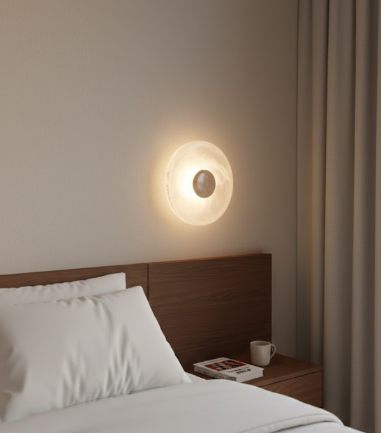 Caldera Cam Tabanlı Yuvarlak Aplik