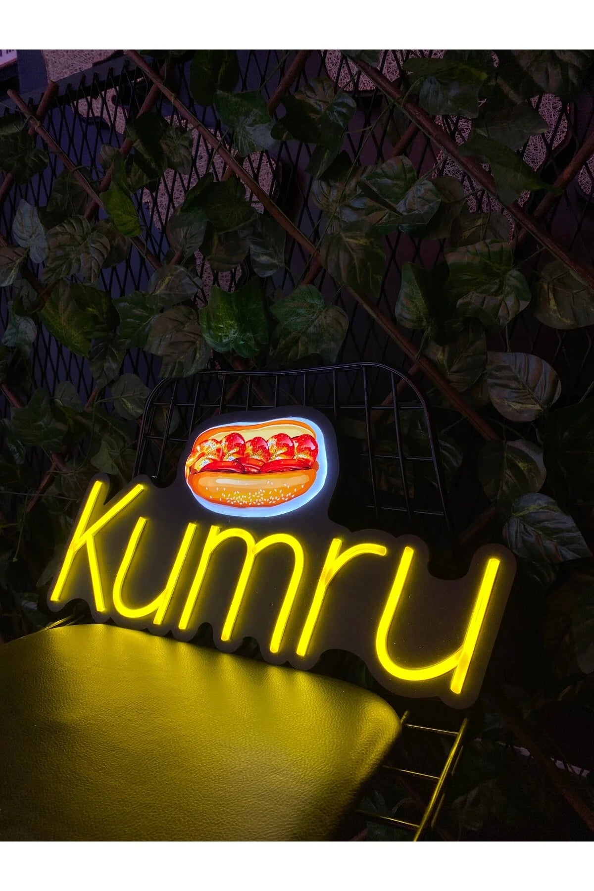 UV Baskılı Kumru Neon Lamba | ByLamp