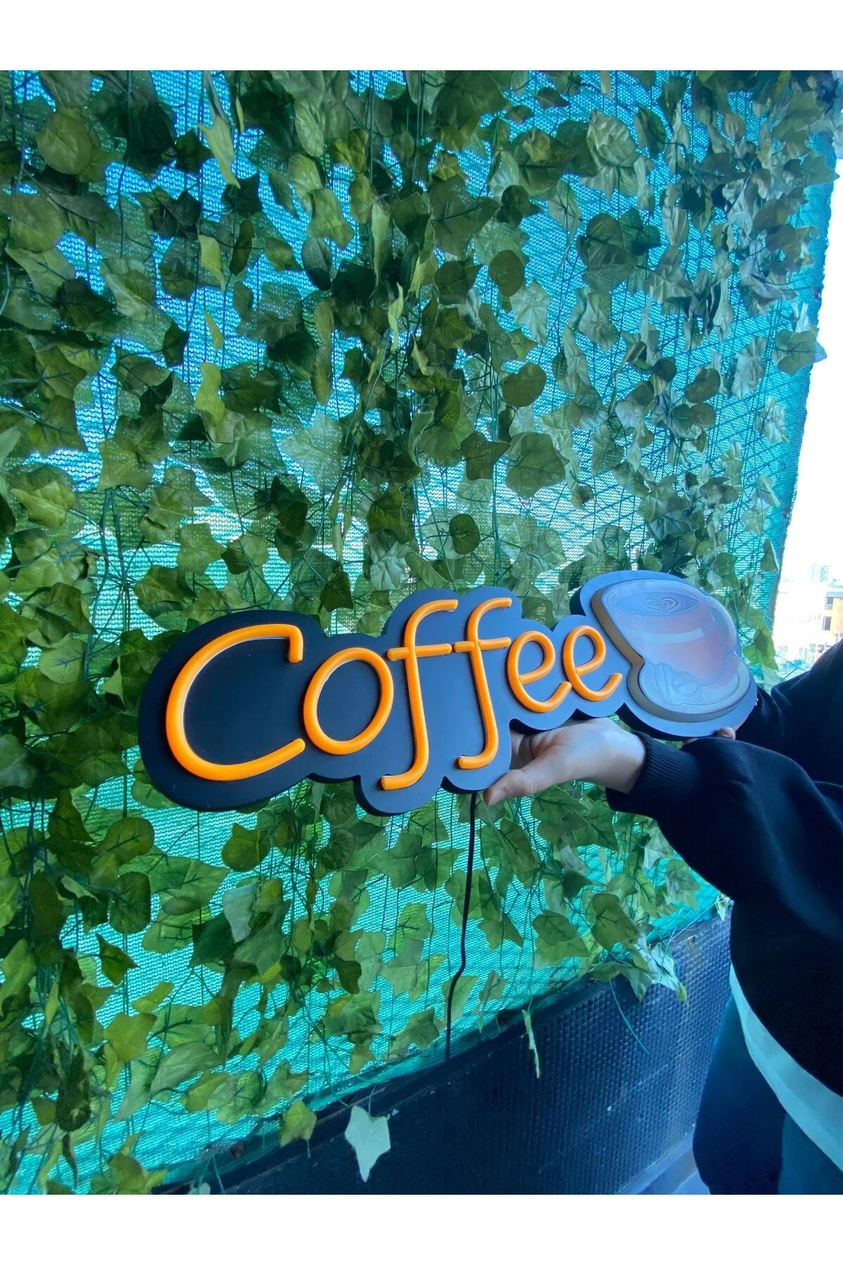 UV Baskılı Coffee Neon Lamba | ByLamp
