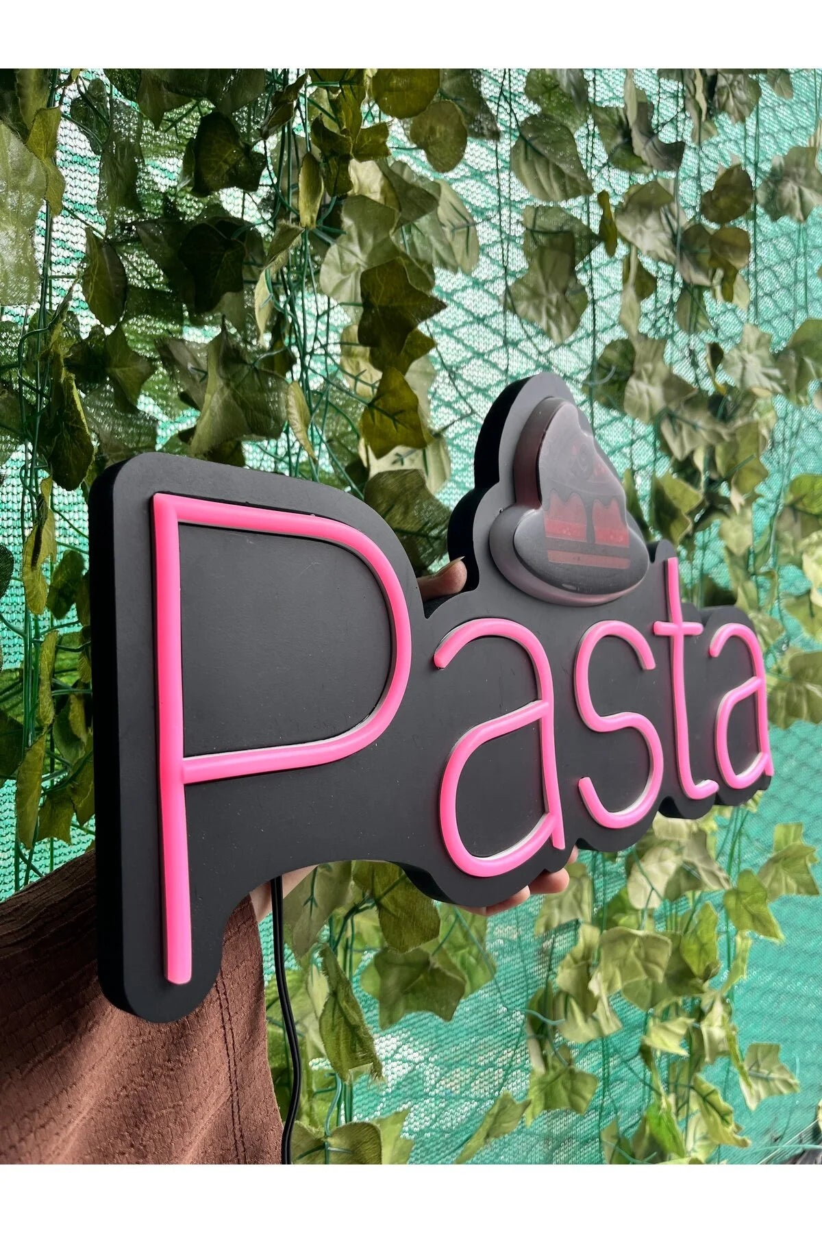 UV Baskılı Pasta Neon Lamba | ByLamp