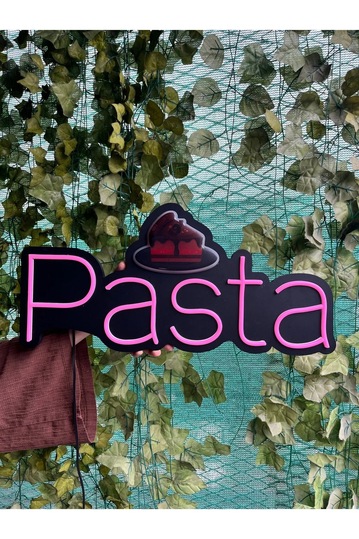 UV Baskılı Pasta Neon Lamba | ByLamp