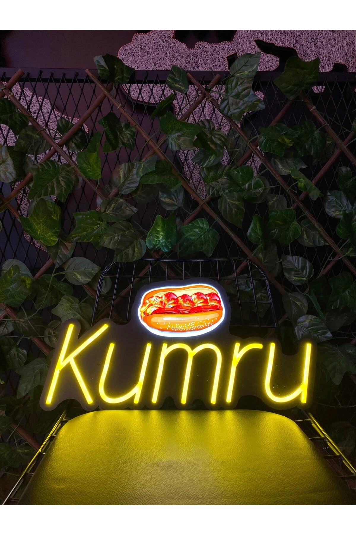 UV Baskılı Kumru Neon Lamba | ByLamp