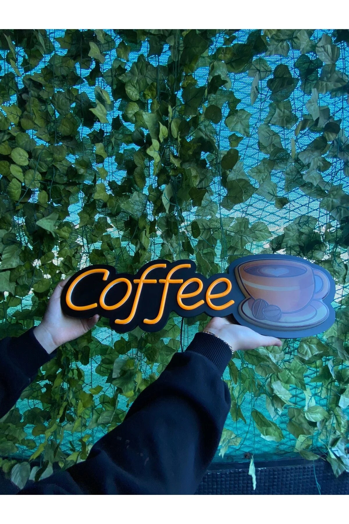 UV Baskılı Coffee Neon Lamba | ByLamp