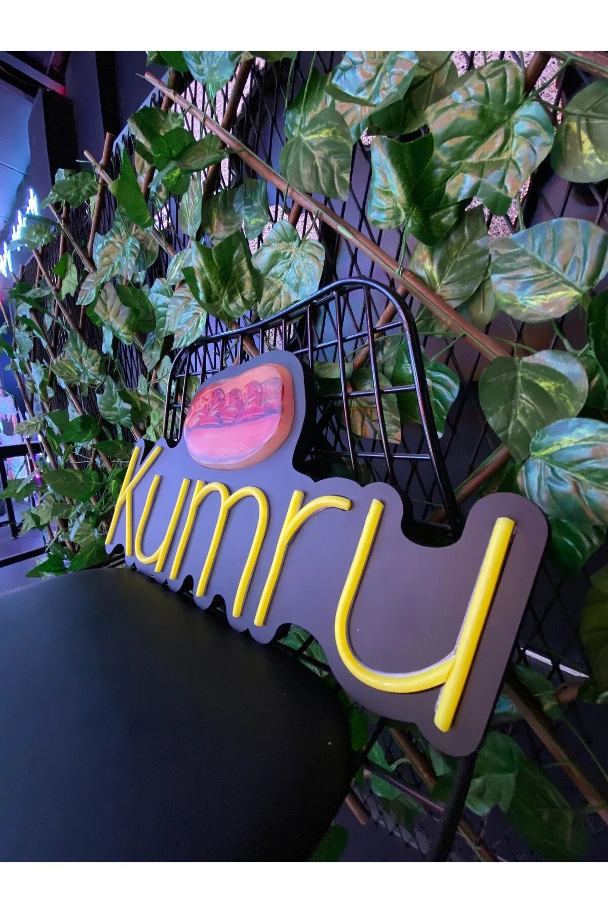UV Baskılı Kumru Neon Lamba | ByLamp