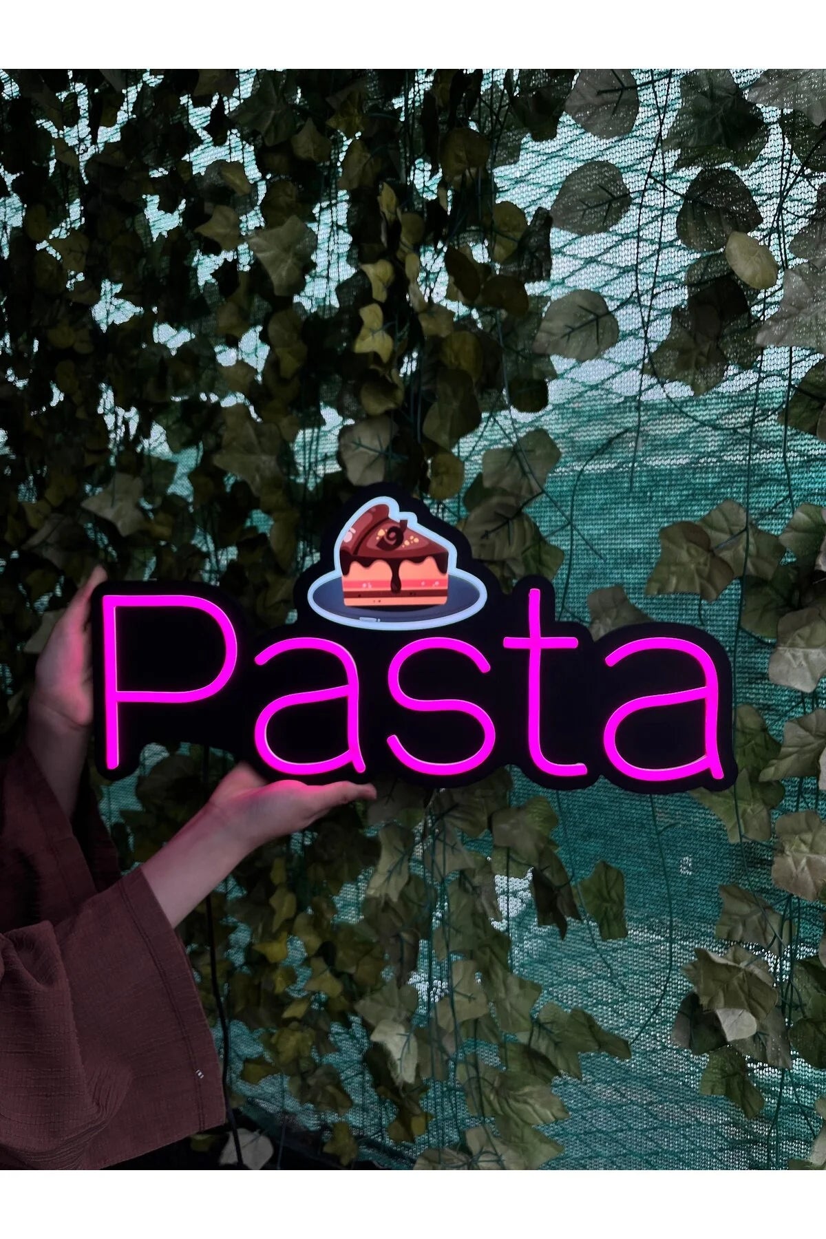UV Baskılı Pasta Neon Lamba | ByLamp