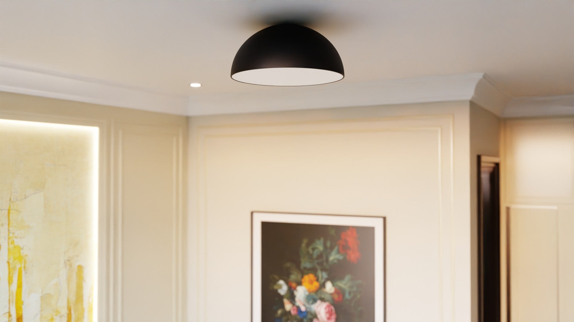 Pure Düz L Sıvama Plafonyer Aydınlatma | ByLamp