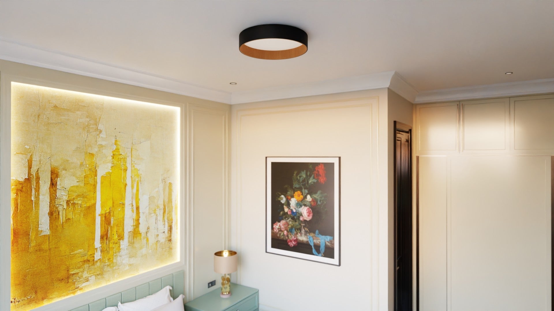 Roof Düz 55 Sıvama Plafonyer Aydınlatma | ByLamp