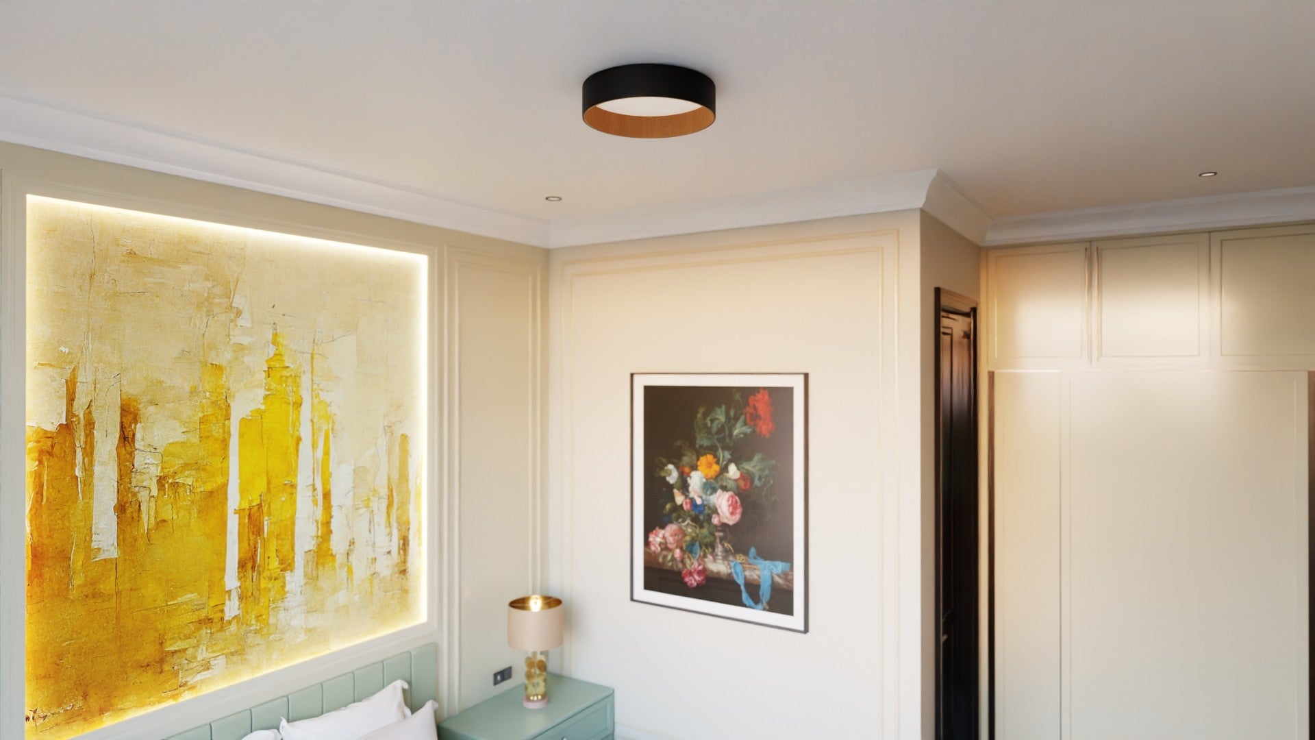 Roof Düz 45 Sıvama Plafonyer Aydınlatma | ByLamp