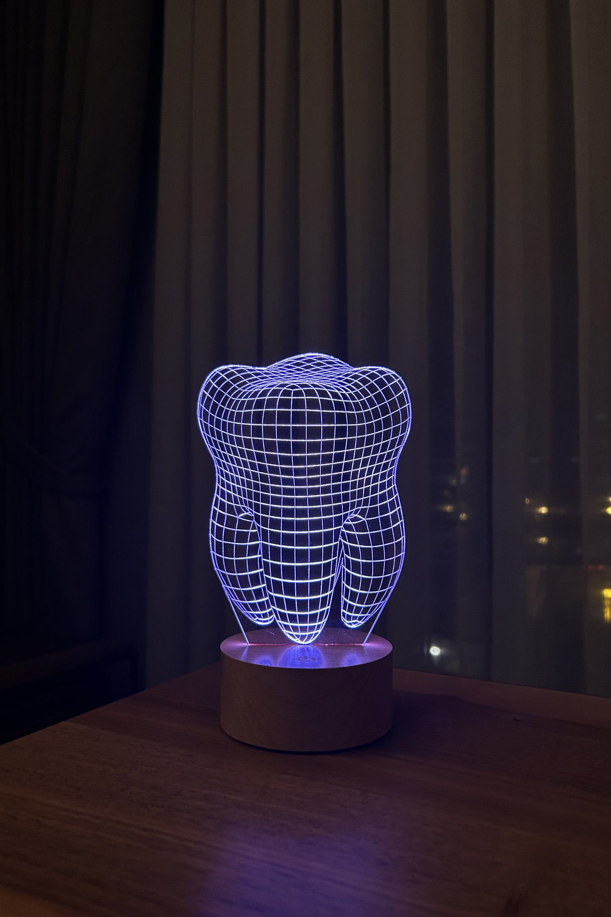 3D Tooth Night Light