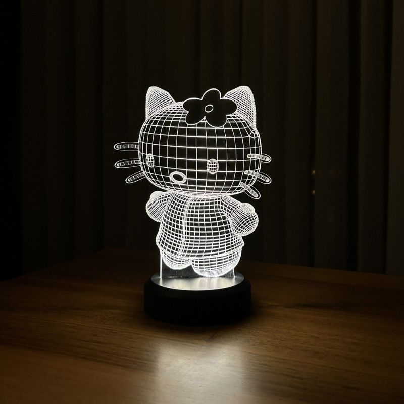 3D Hello Kitty LED Night Light