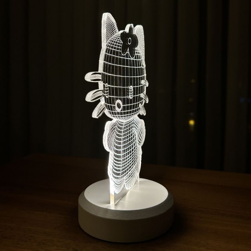 3D Hello Kitty LED Night Light