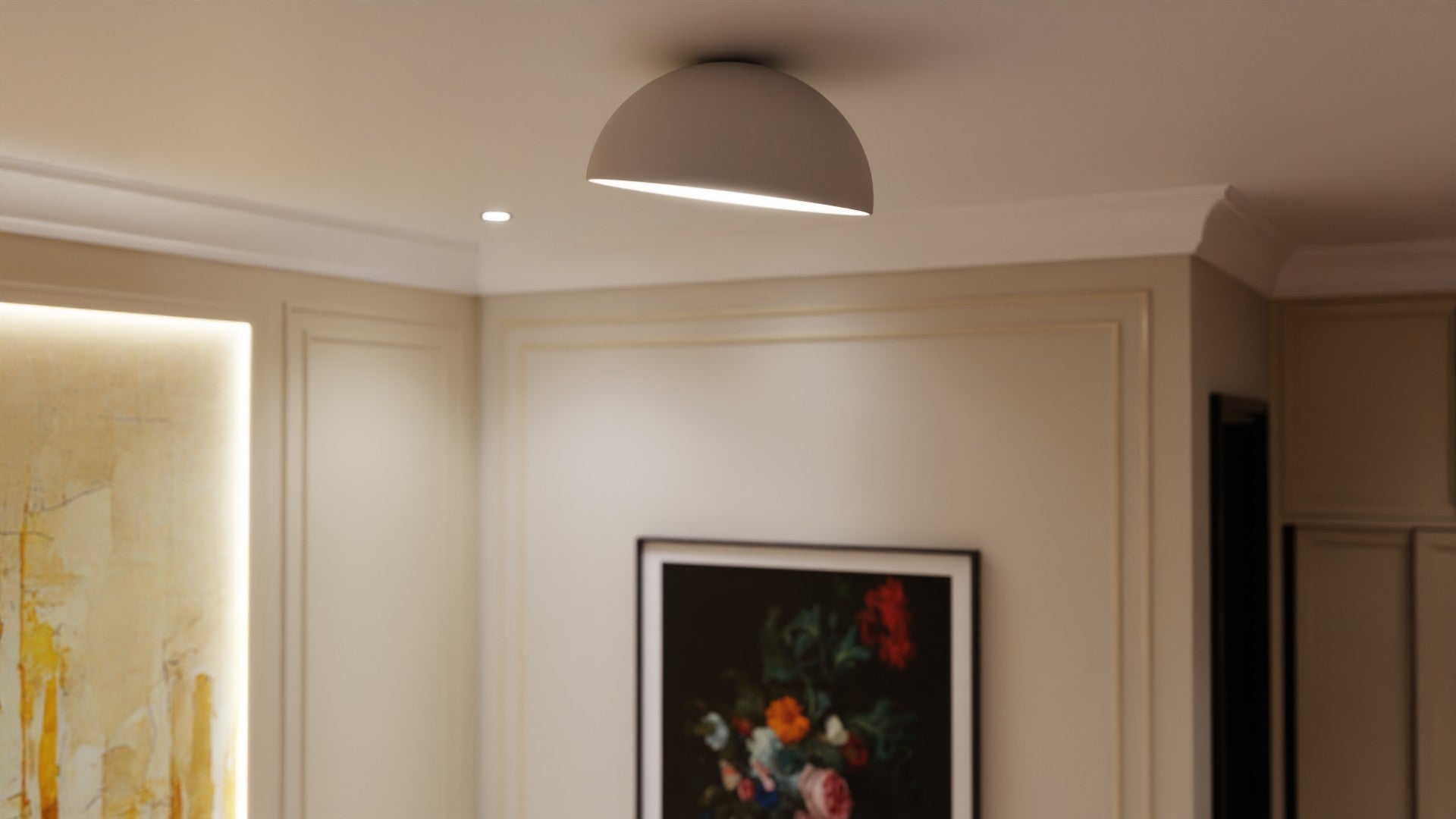 Pure Açılı L Sıvama Plafonyer Aydınlatma | ByLamp