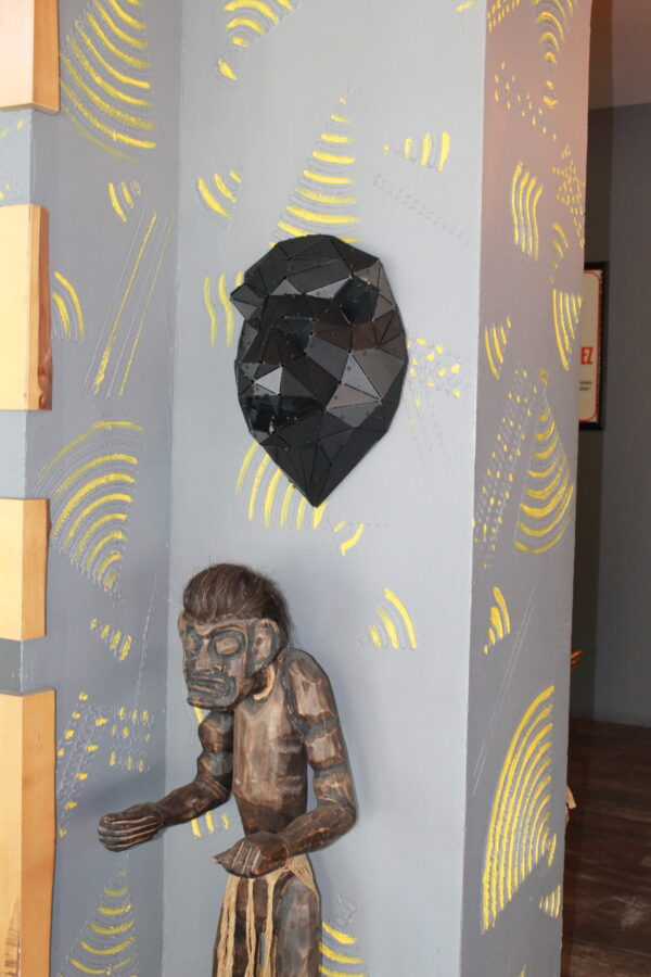 3D Metal Geometrik El Yapımı Aslan Heykeli | ByLamp