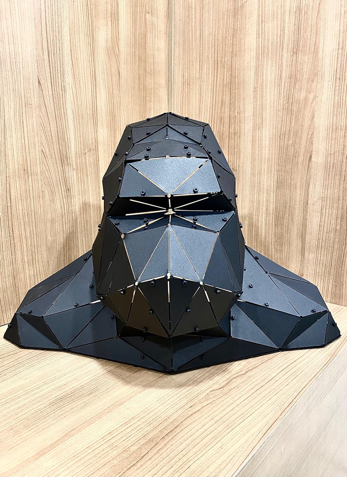 3D Metal Geometrik El Yapımı KingKong Heykeli | ByLamp