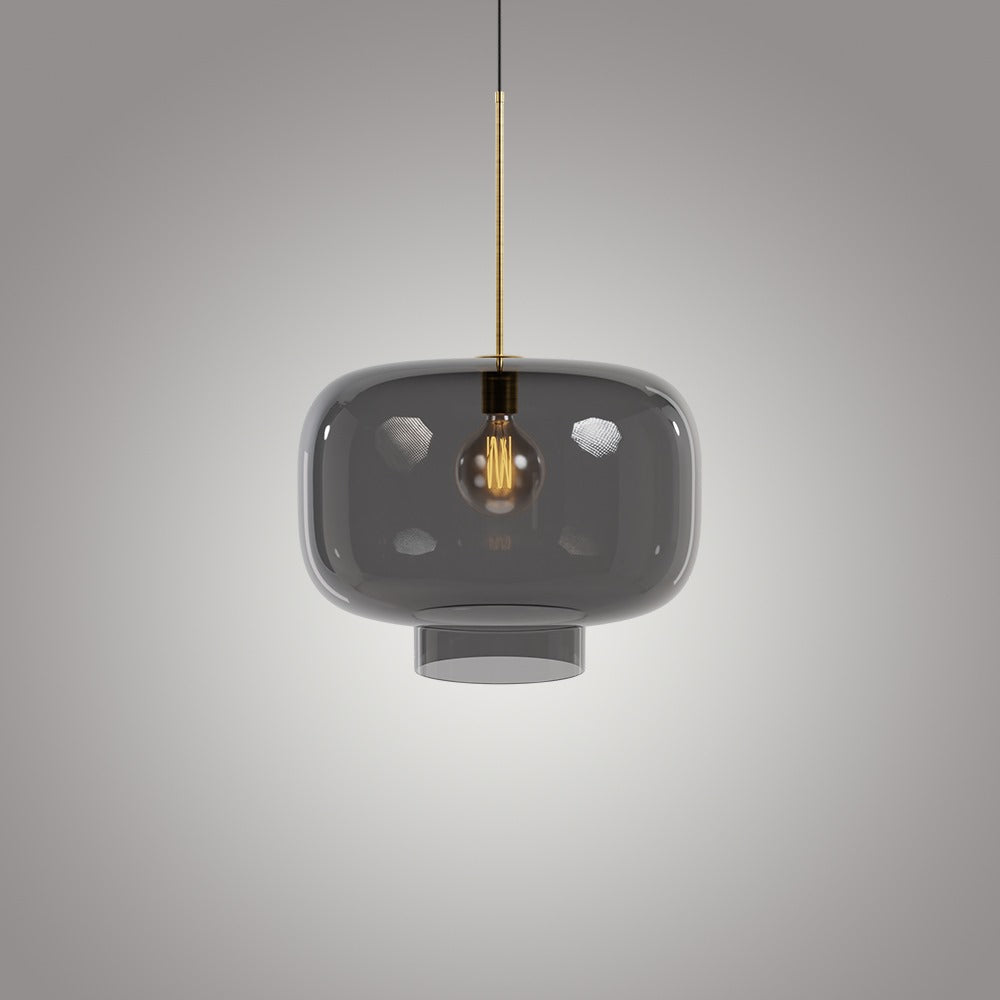 Kalıp Cam Sarkıt Large - Amber