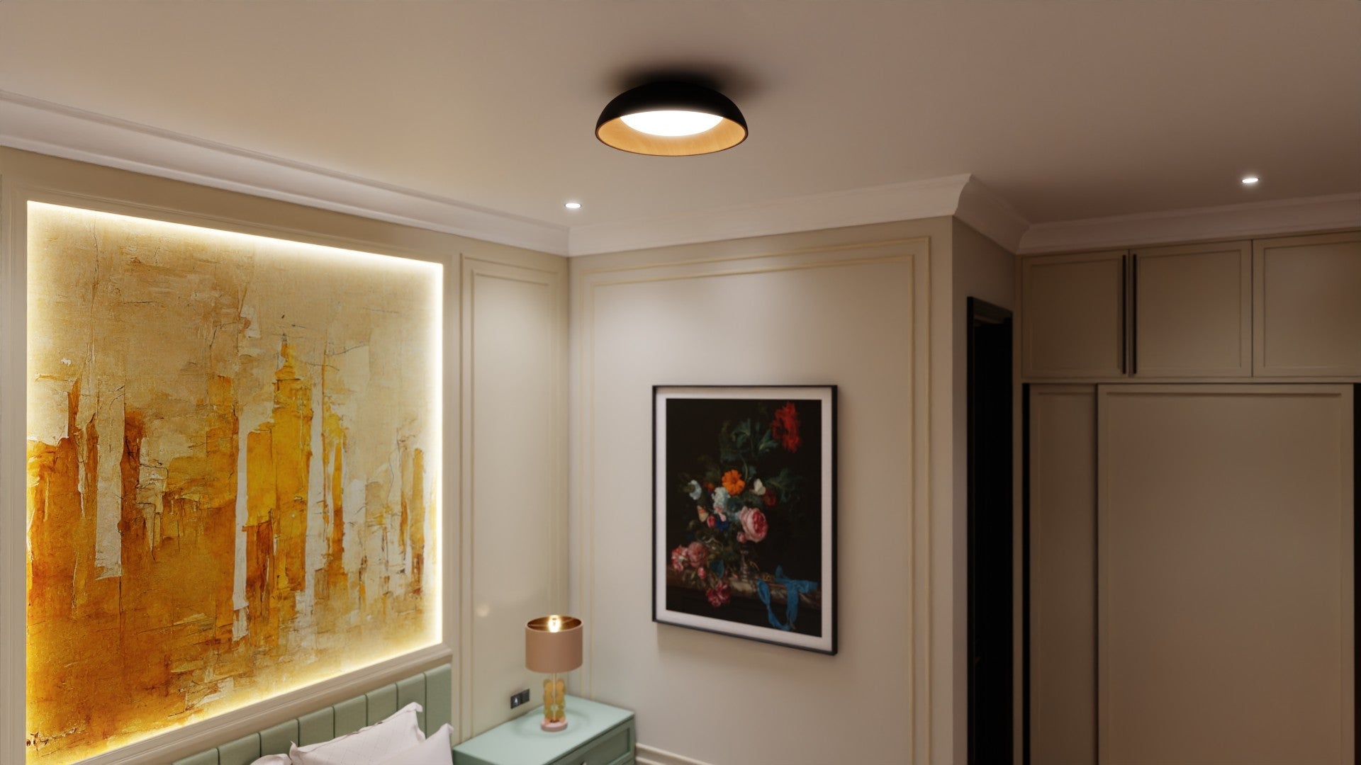 Roof Ova Sıvama Plafonyer Aydınlatma | ByLamp