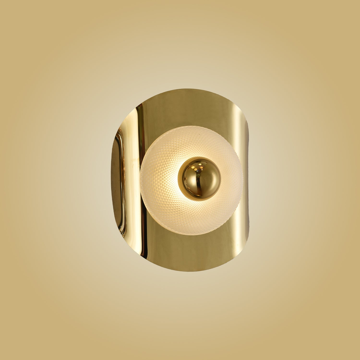 Delta Kıvrım Aplik Gold