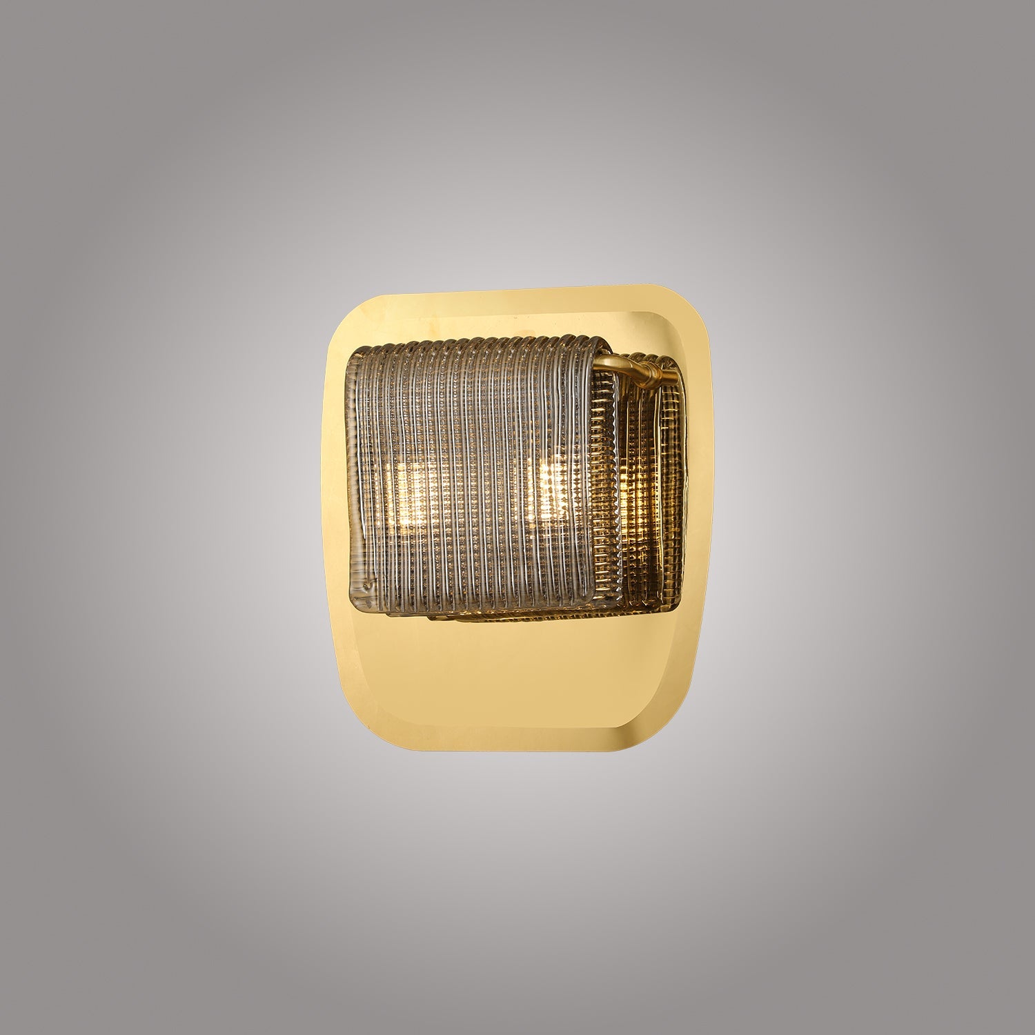 Daisy Kesik Füme Cam Aplik