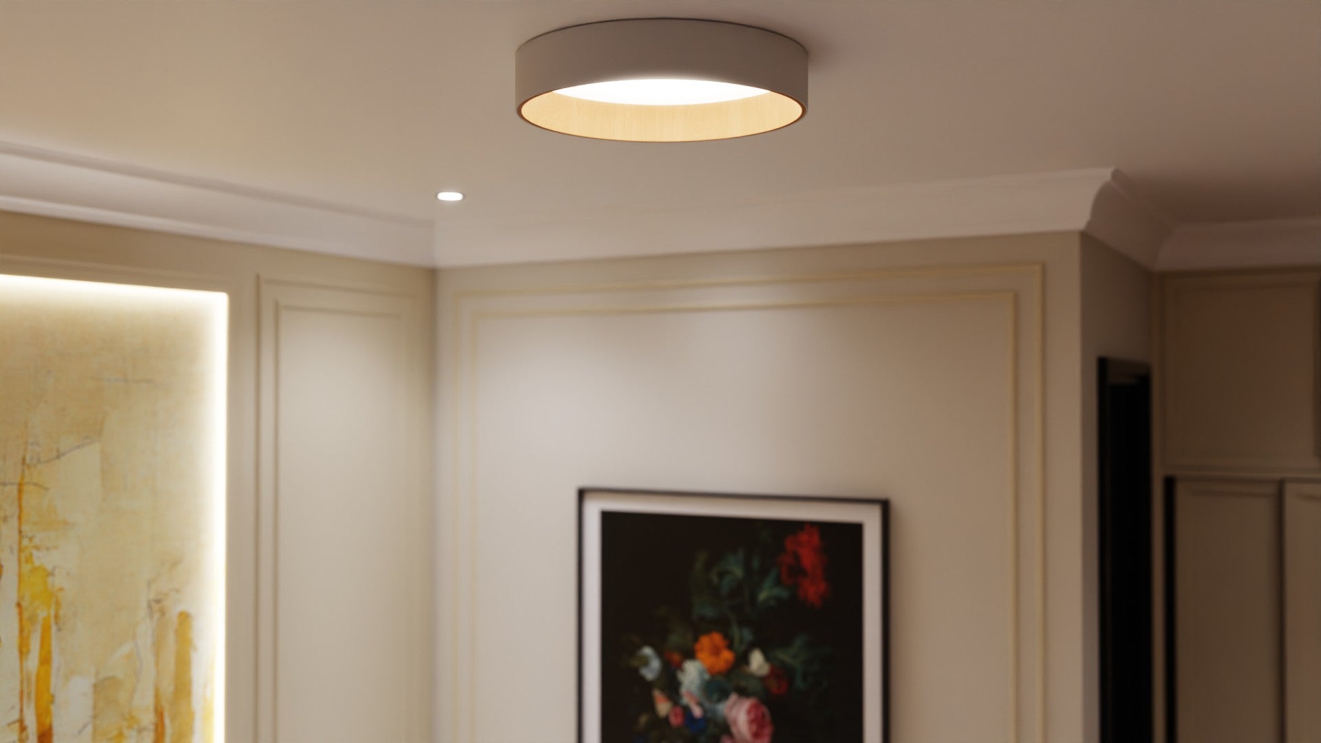 Roof Düz 55 Sıvama Plafonyer Aydınlatma | ByLamp