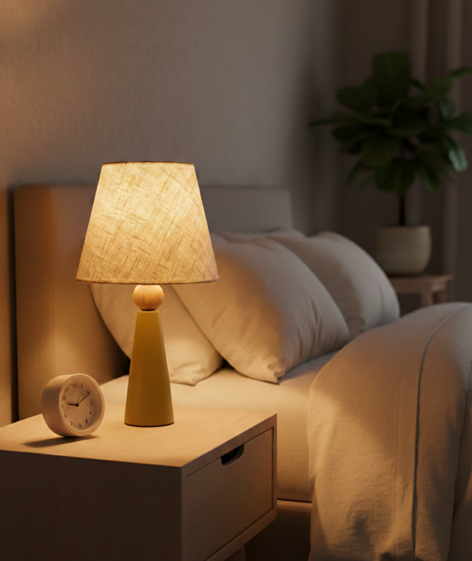 Minoa Masa Lambası-Hardal