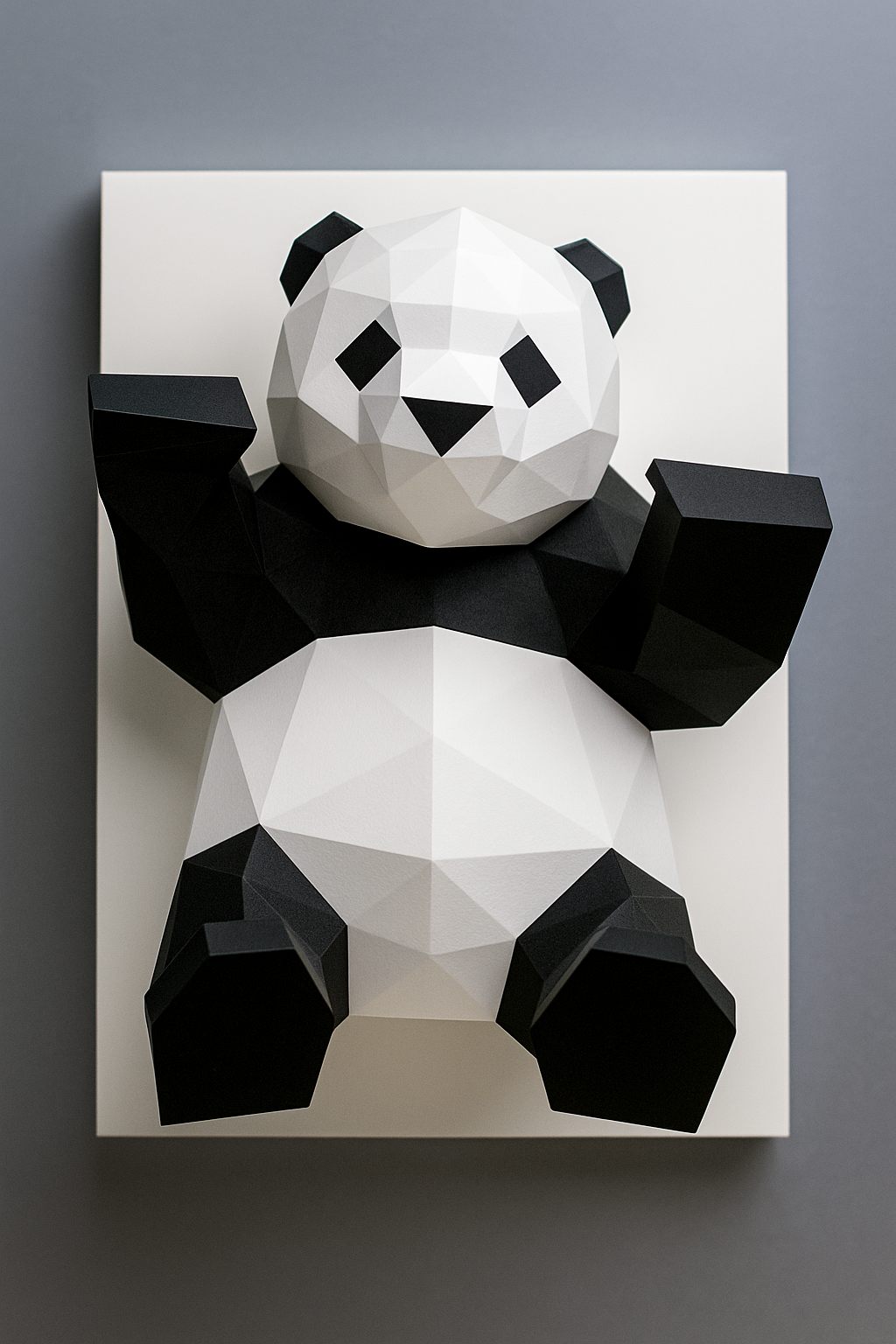 Dekoratif Panda Duvar Panosu | ByLamp