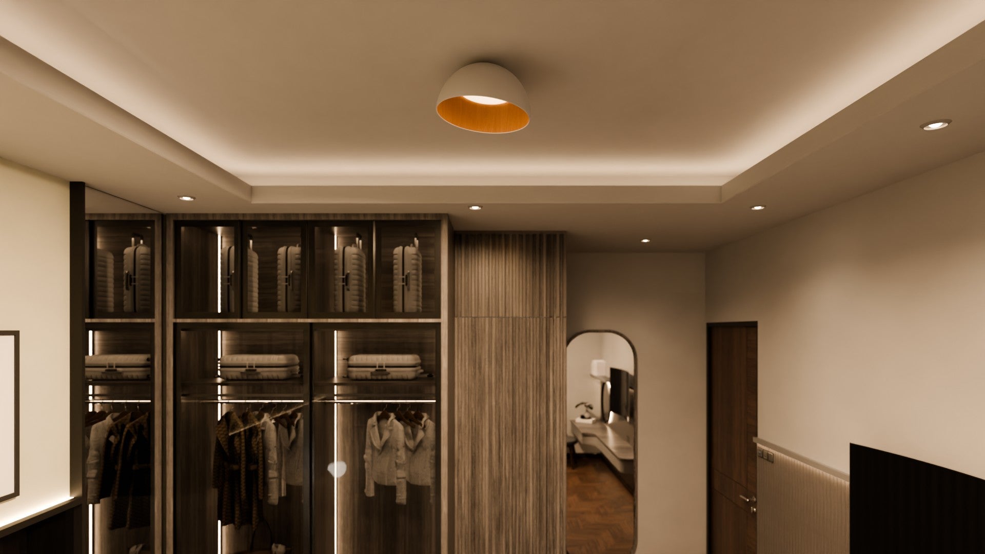 Zero Açılı M Sıvama Plafonyer Aydınlatma | ByLamp