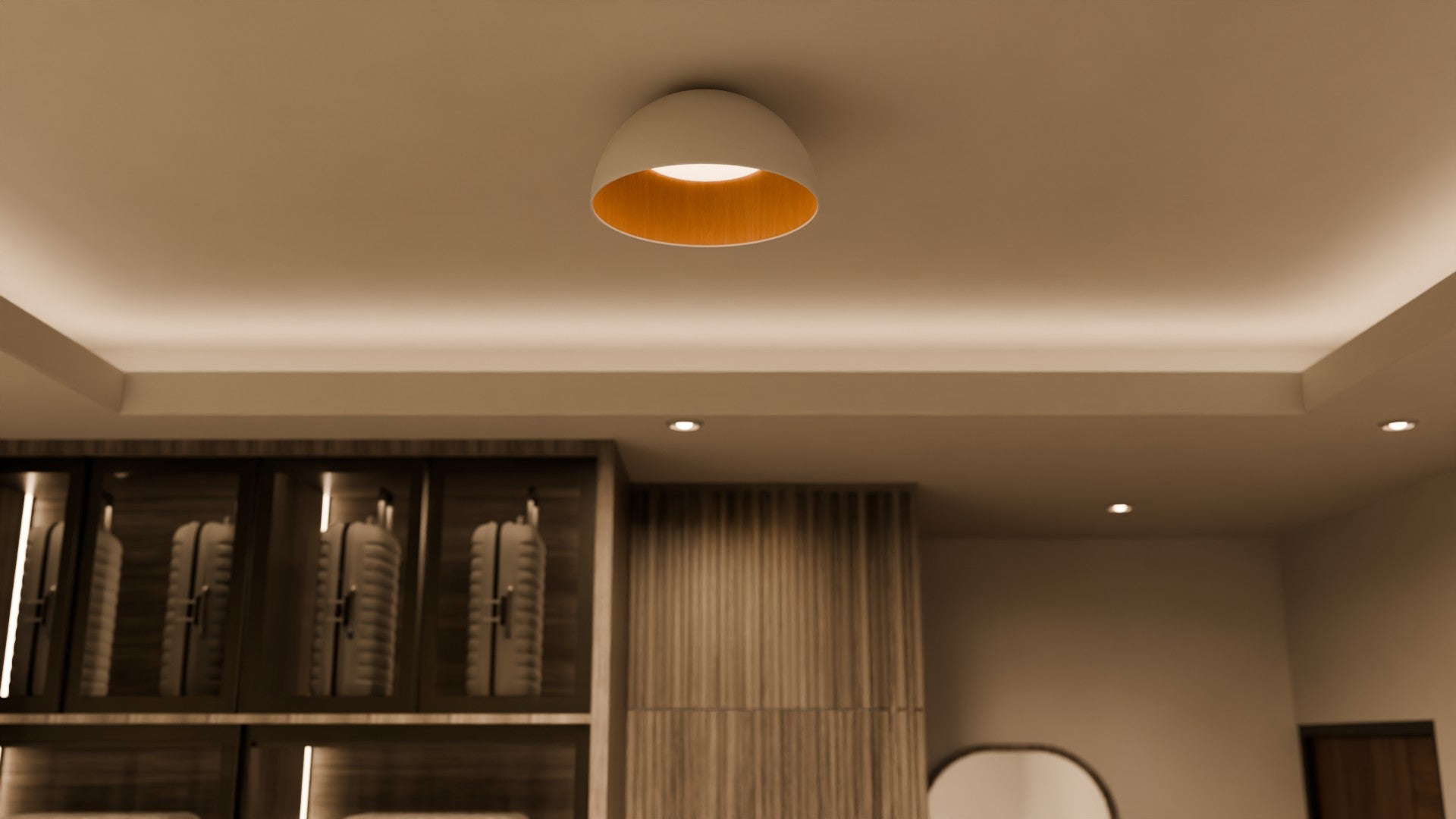 Zero Düz M Sıvama Plafonyer Aydınlatma | ByLamp