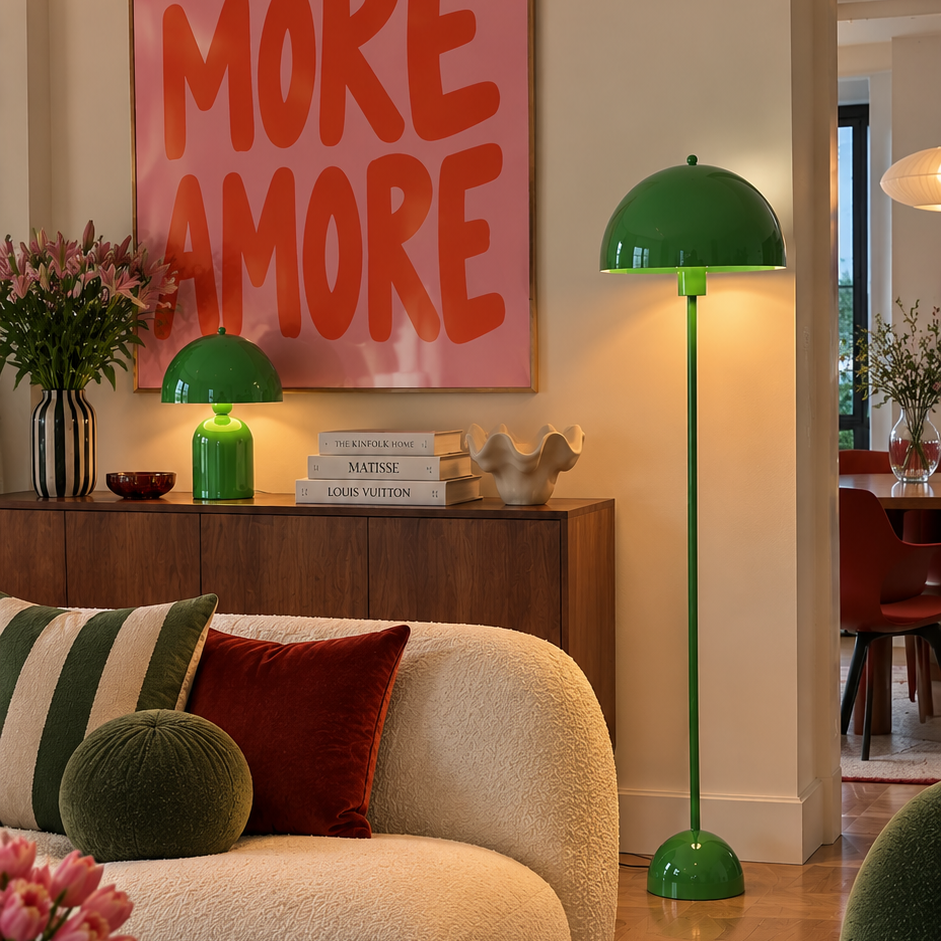 Soho Yeşil Metal Lambader | ByLamp