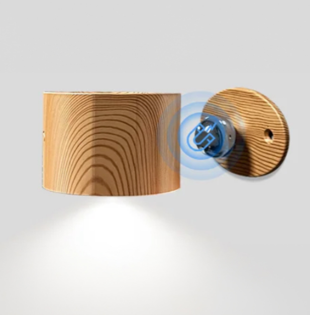 Multi-Colored Remote Control Rechargeable Wall Lamp LED Night Light, 360° Rotatable | ByLamp