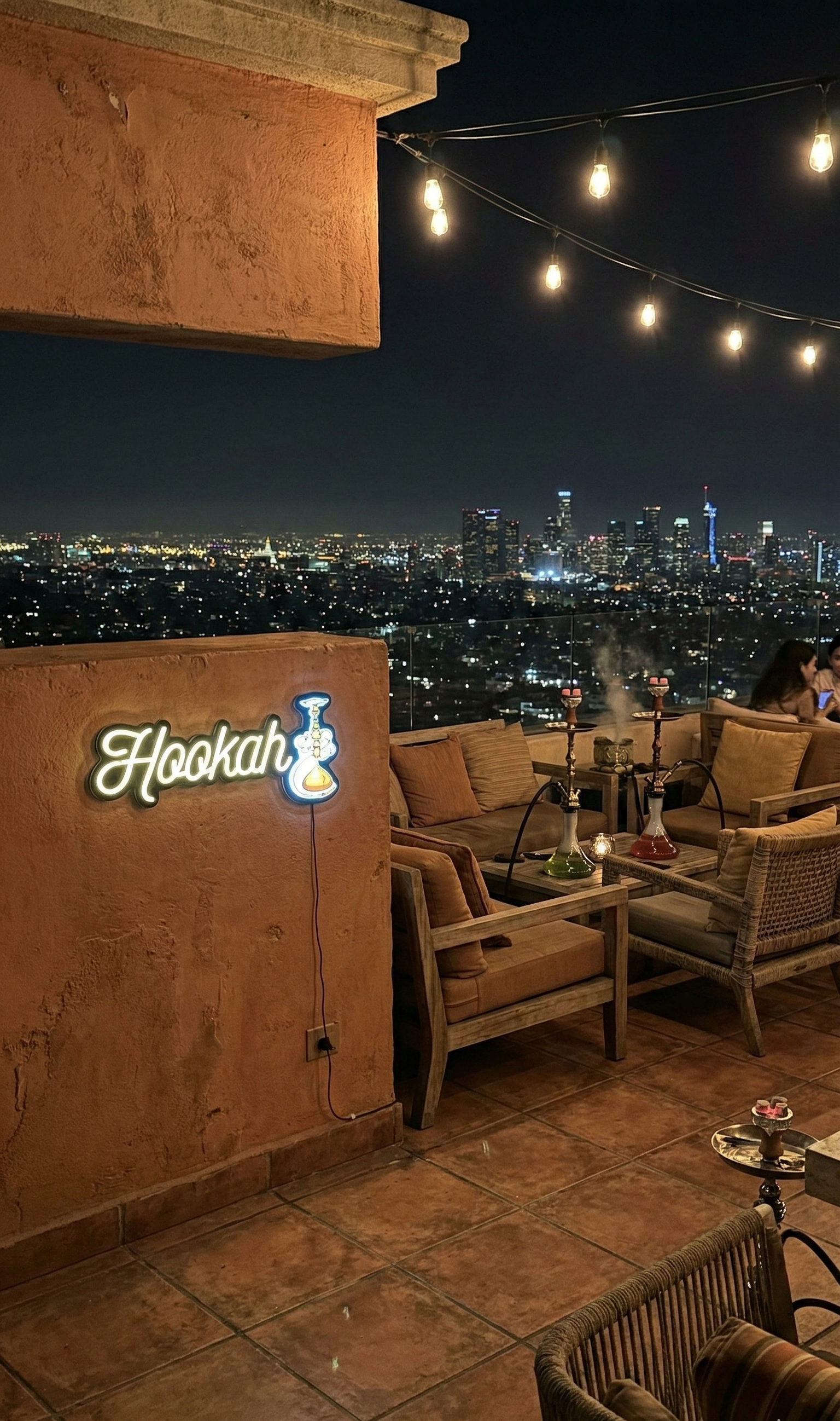 UV Baskılı Hookah Neon Lamba | ByLamp