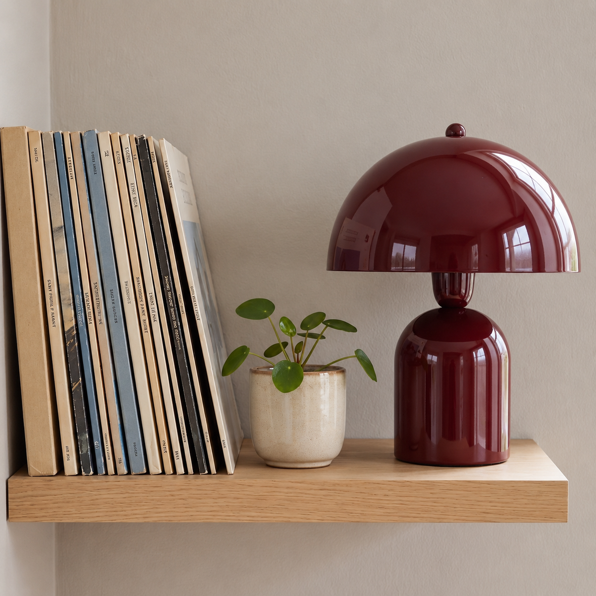 Soho Bordo Metal Masa Lambası | ByLamp
