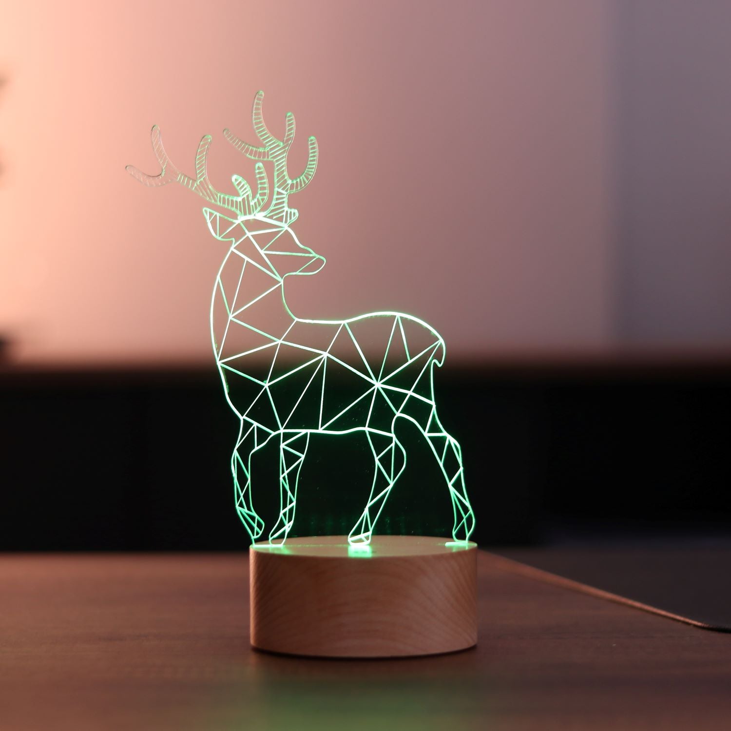 3D Deer Led Table Lamp