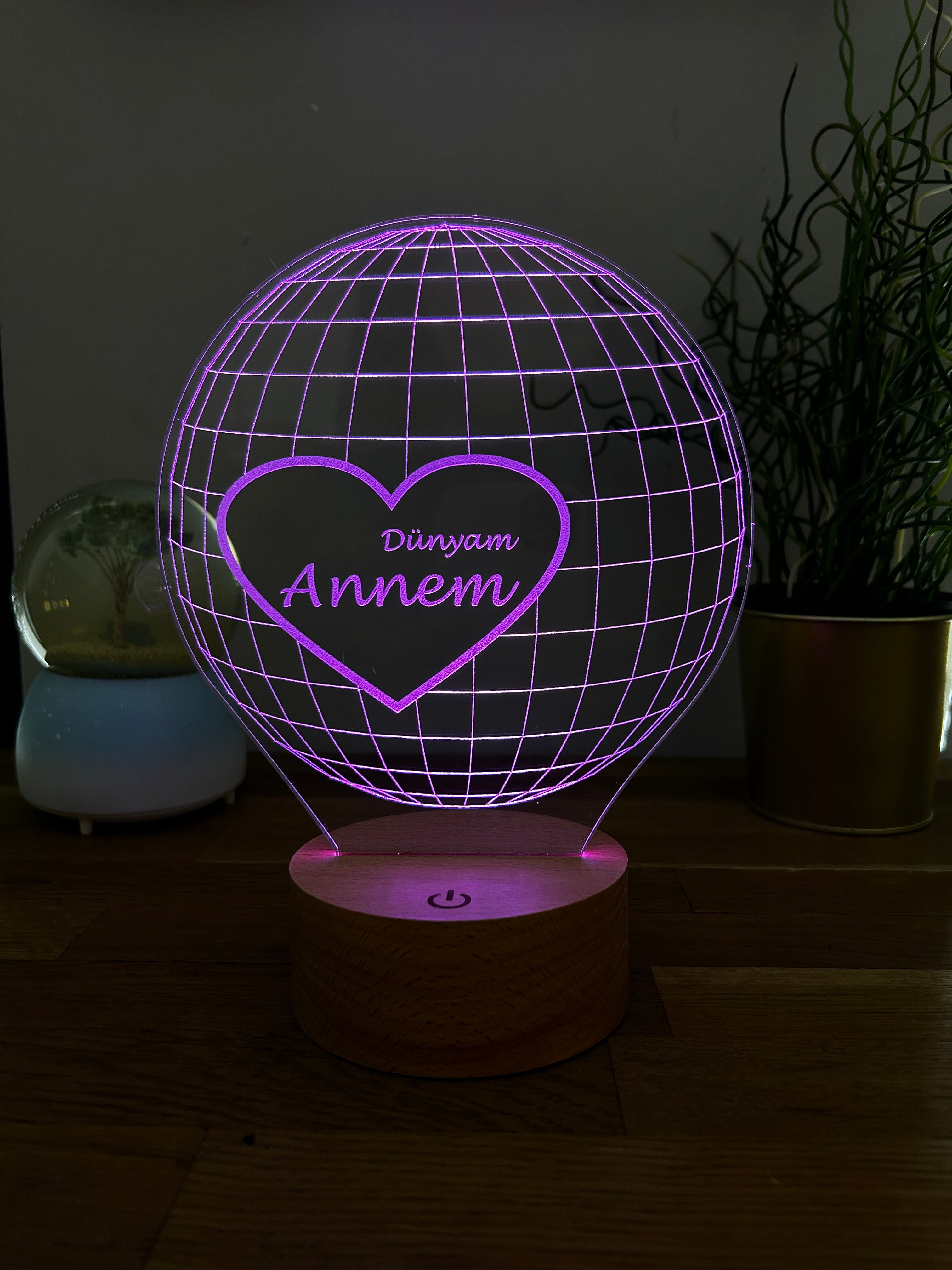 Mother and Daughter Figured Decorative Gift Led Table Lamp | BYLAMP