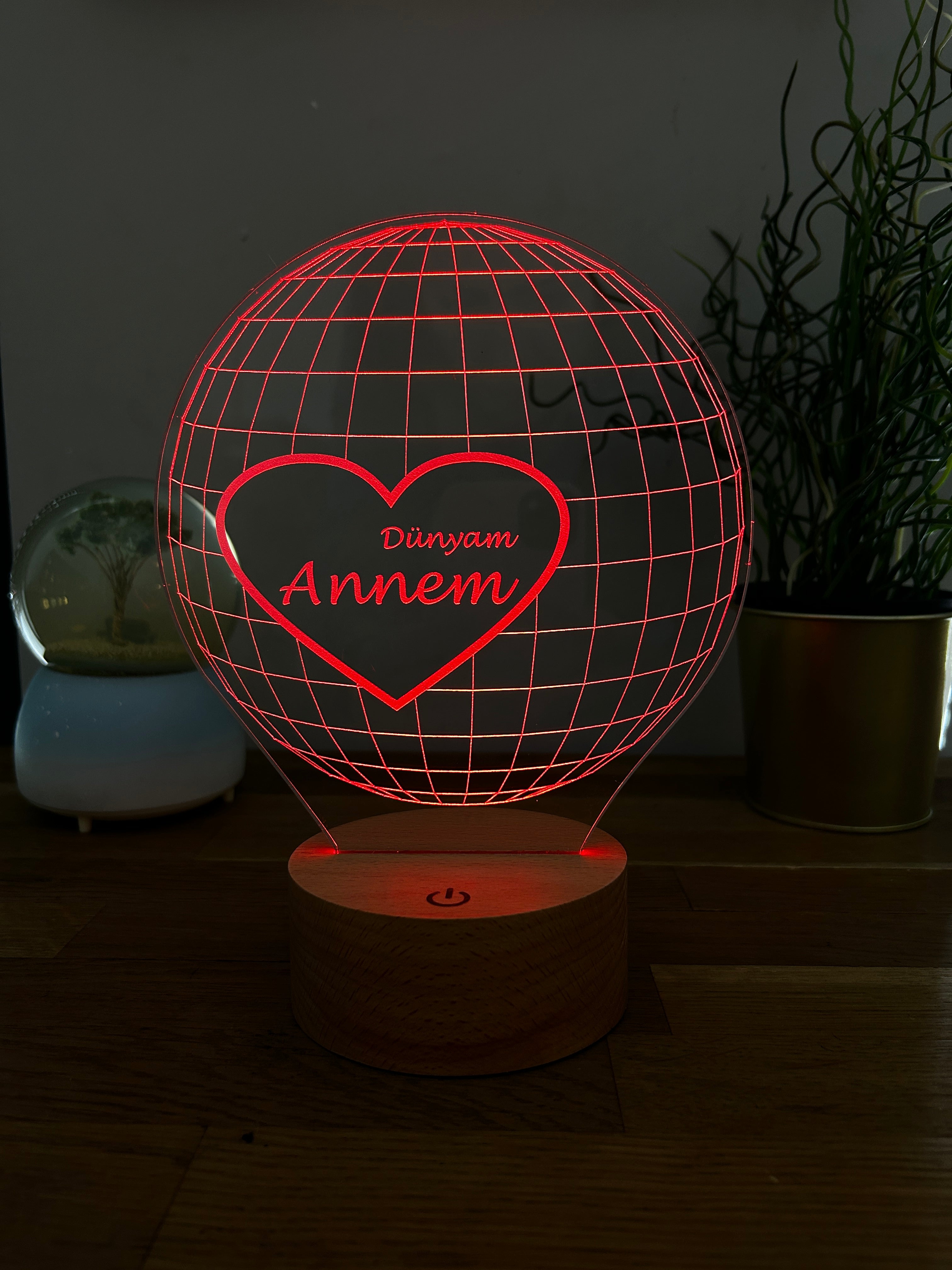 Mother and Daughter Figured Decorative Gift Led Table Lamp | BYLAMP