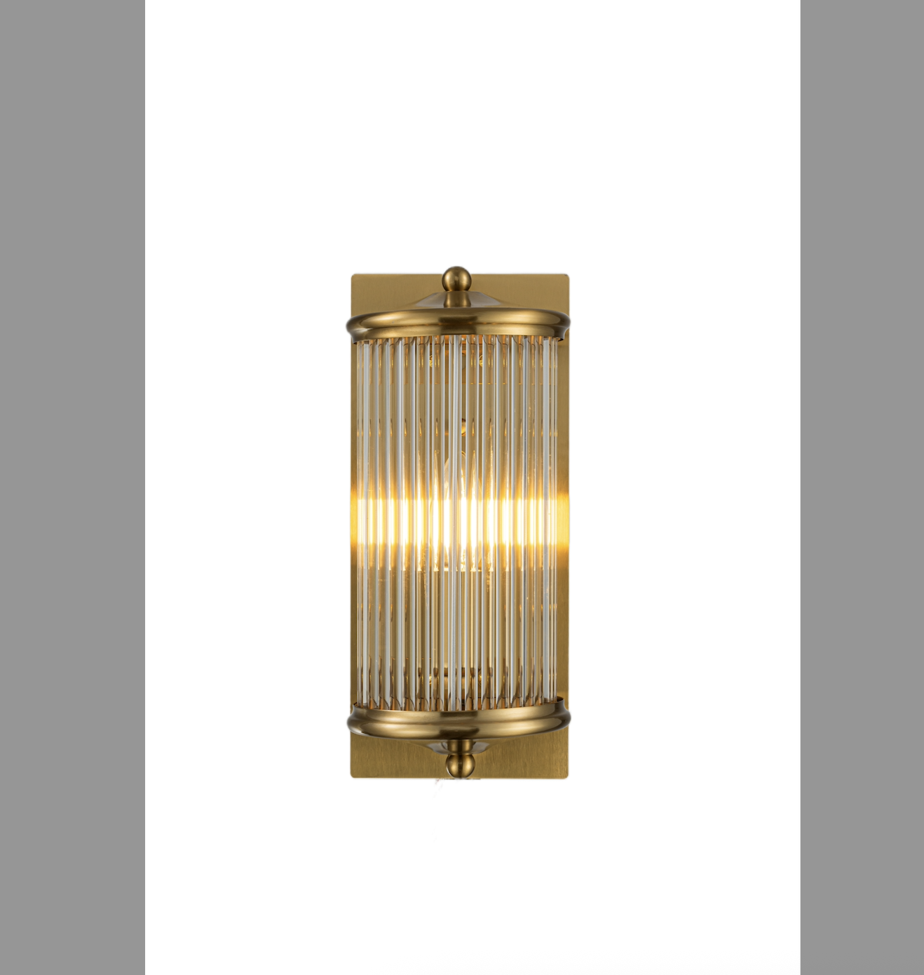 Kensington Çubuk Camlı Aplik