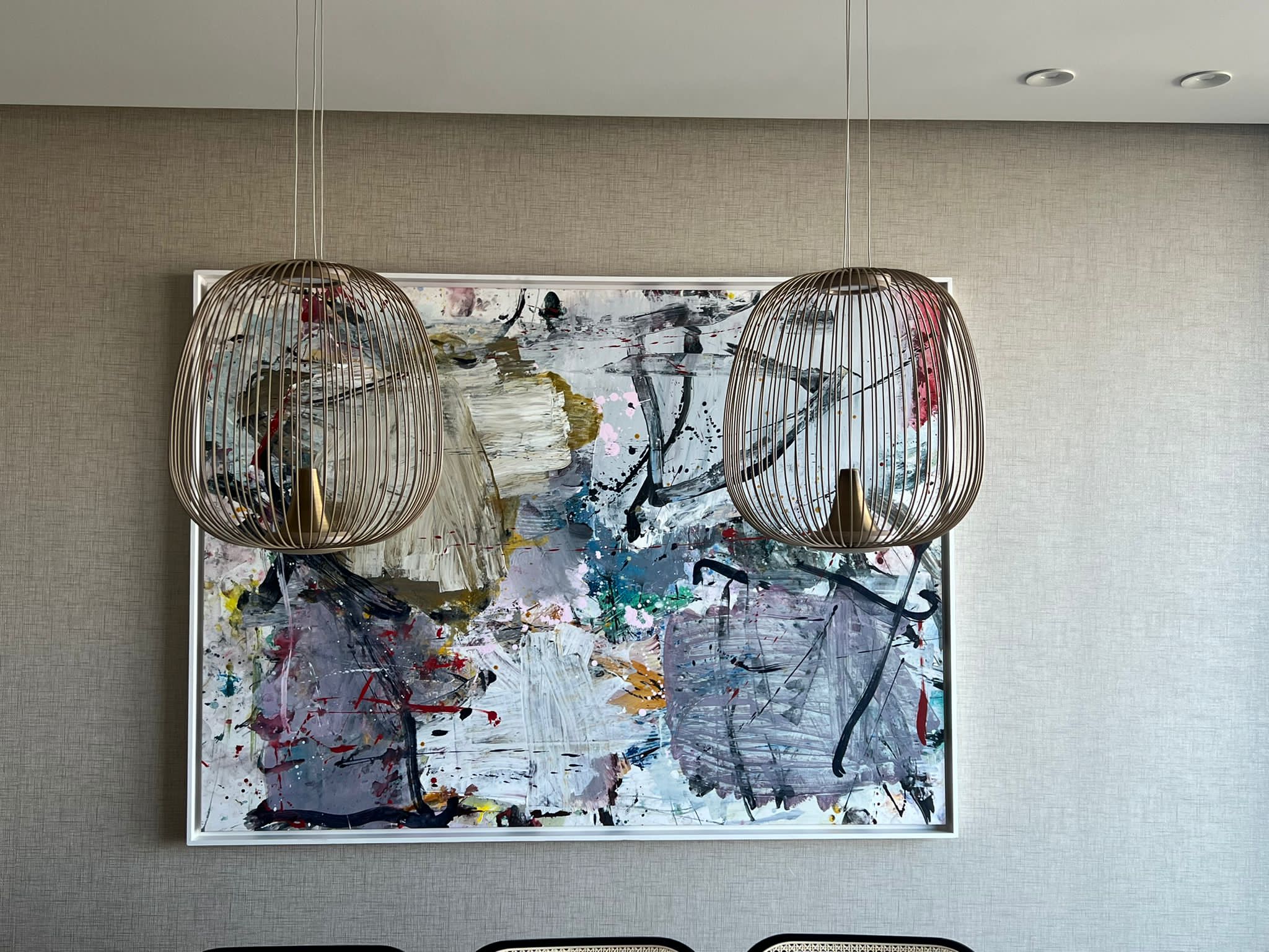 Telibol Elma Latte Tel Sarkıt Aydınlatma | ByLamp