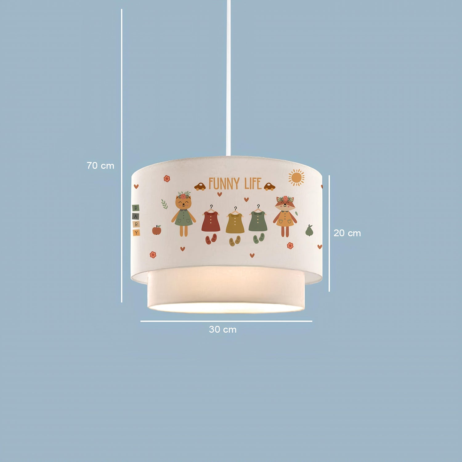 Modern Pasta Funny Life Pendant Lamp | ByLamp