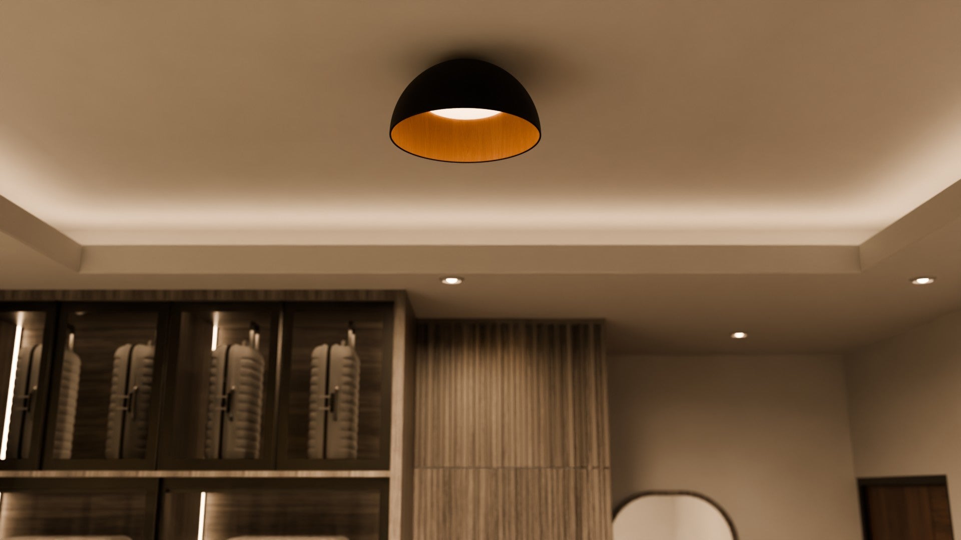 Zero Düz M Sıvama Plafonyer Aydınlatma | ByLamp