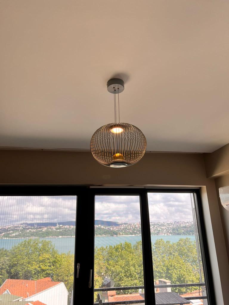 Telibol Zeytin Latte Tel Sarkıt Aydınlatma | ByLamp