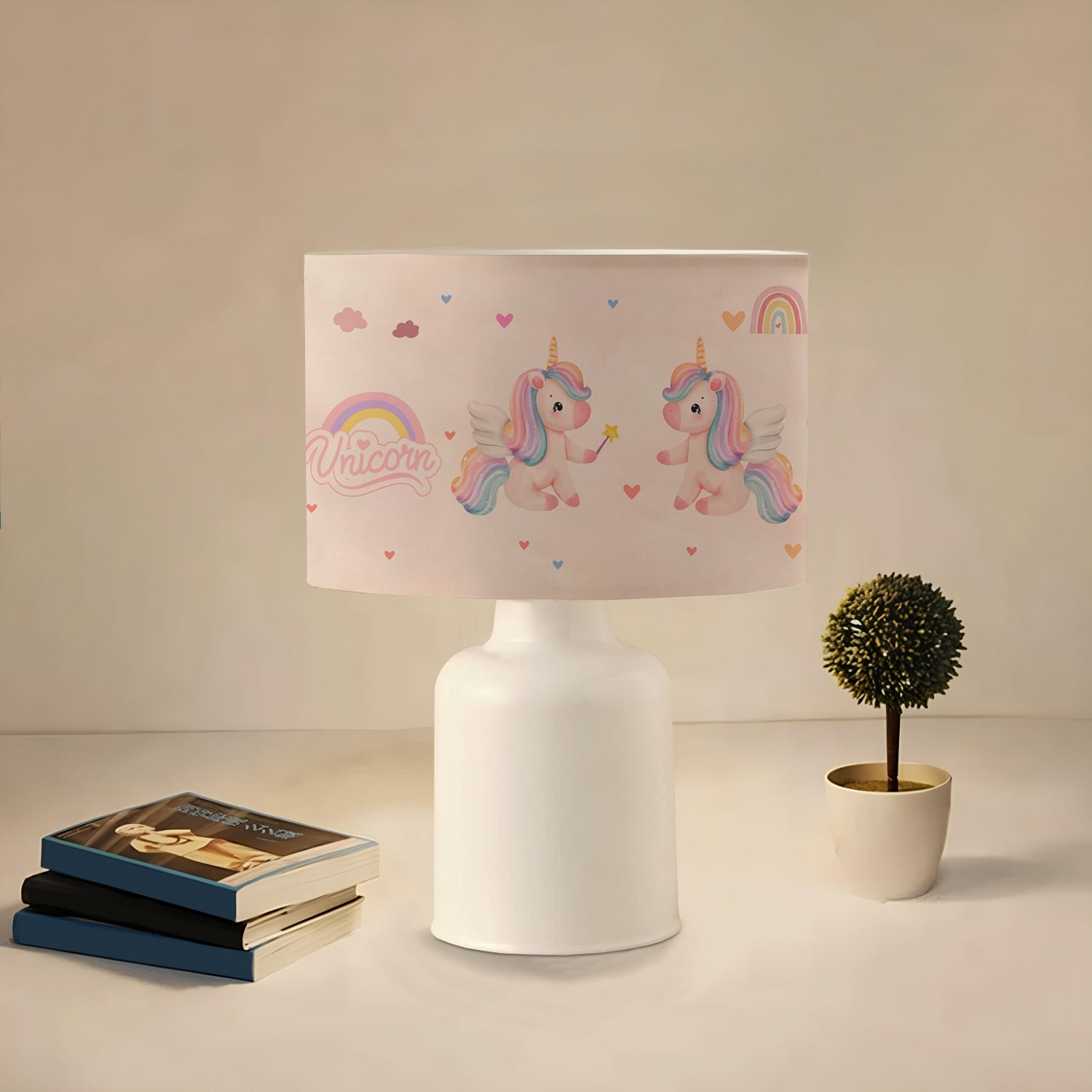 Unicorn Çocuk Odası Abajur Lamba | ByLamp