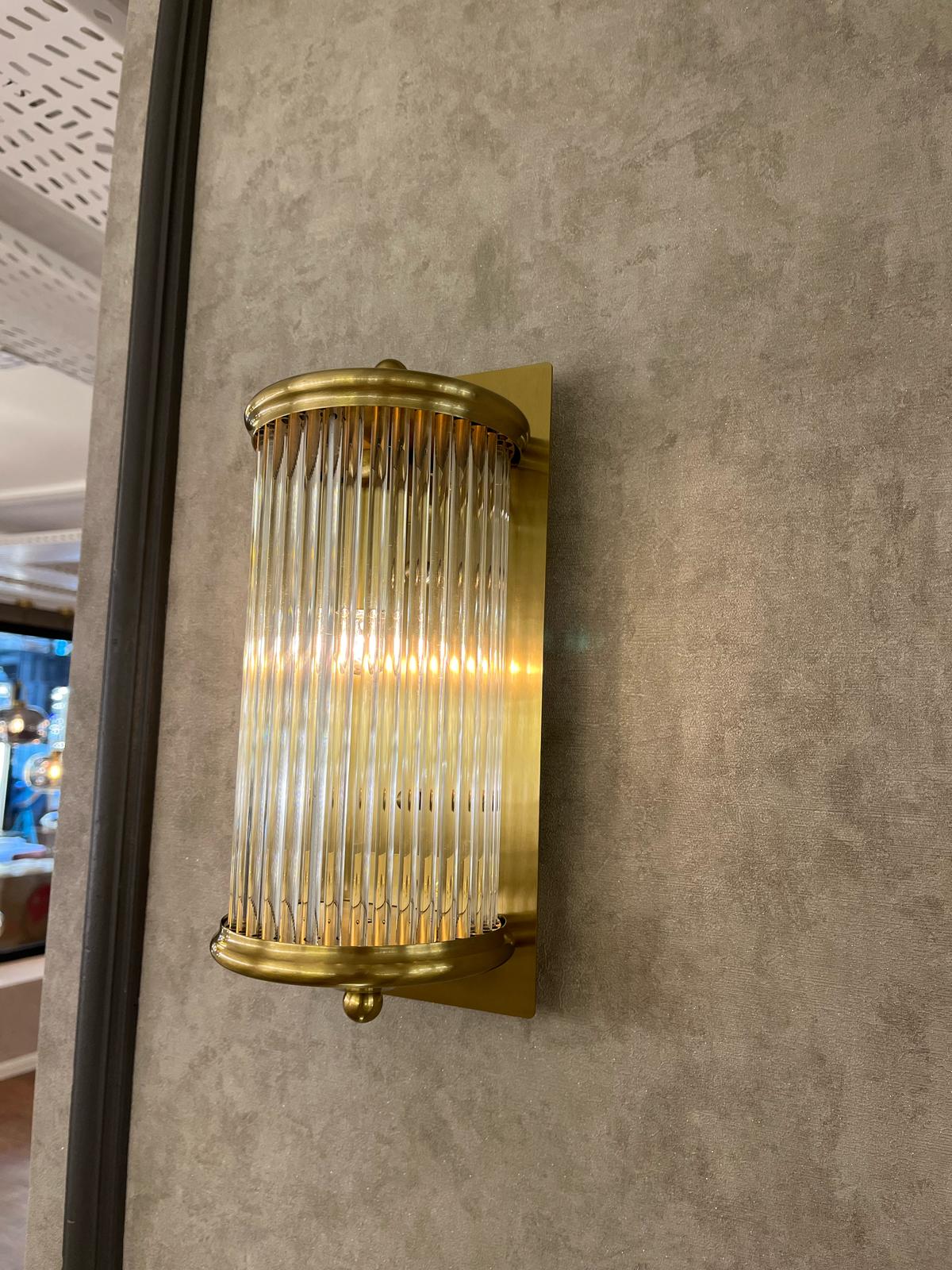 Kensington Çubuk Camlı Aplik