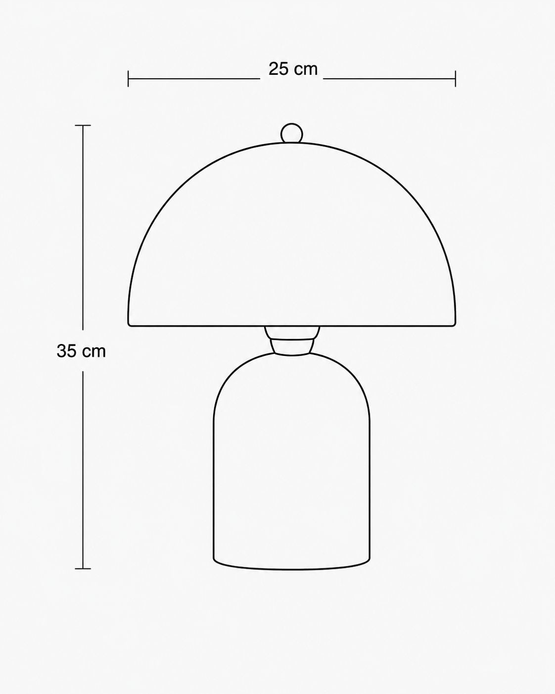 Soho Siyah Metal Masa Lambası | ByLamp