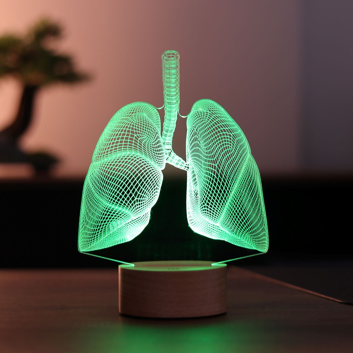 Lung Figured Decorative Gift Led Table Lamp | BYLAMP