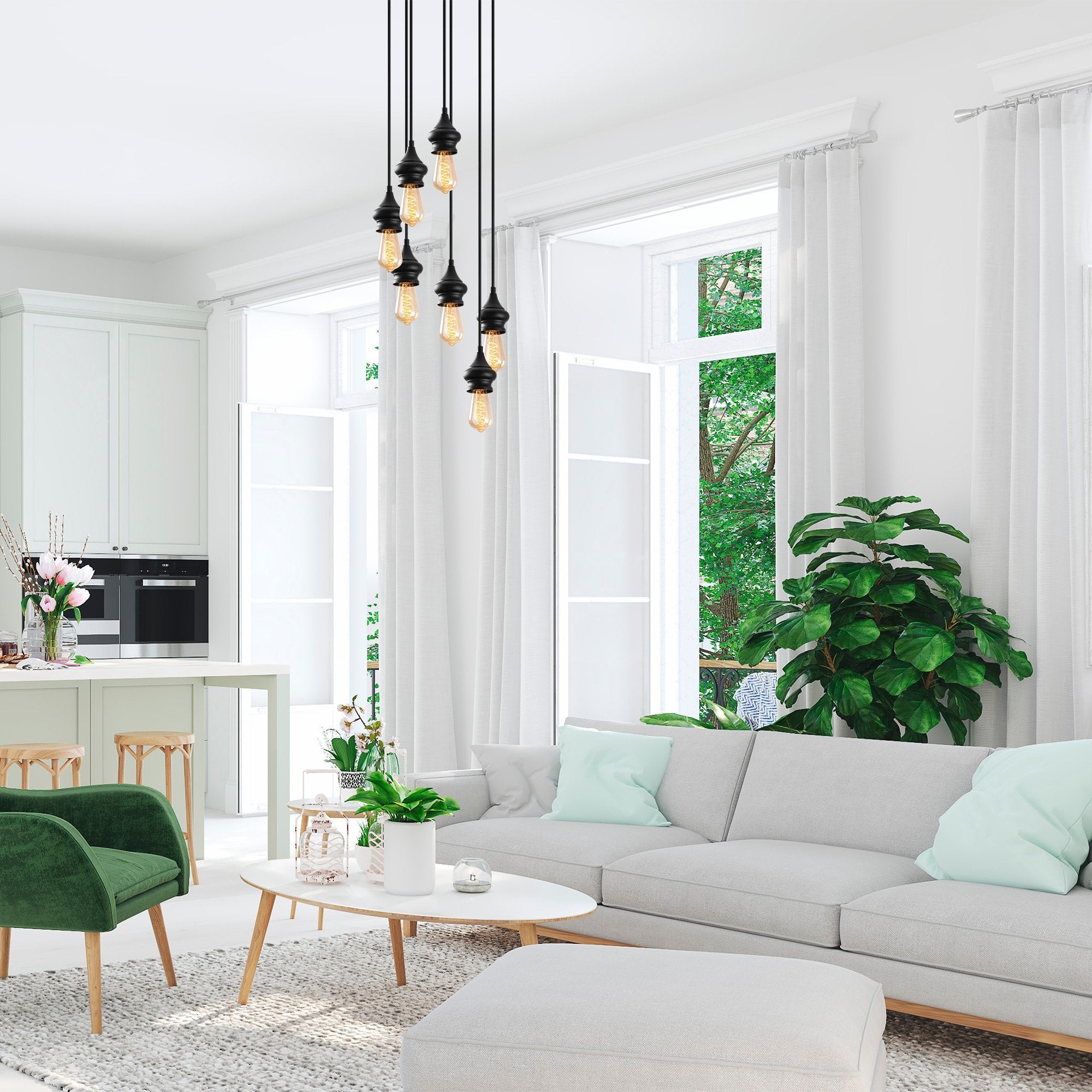 Alaaddin Nus 6246 Rustik Sarkıt Aydınlatma | ByLamp