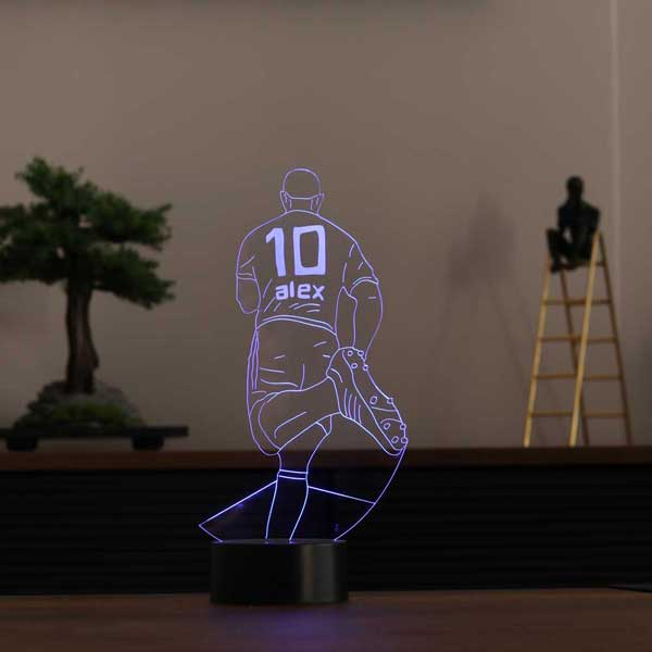 3-D Professor Alex LED Lamp