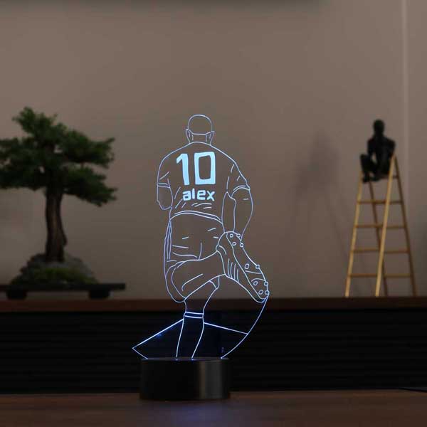 3-D Professor Alex LED Lamp