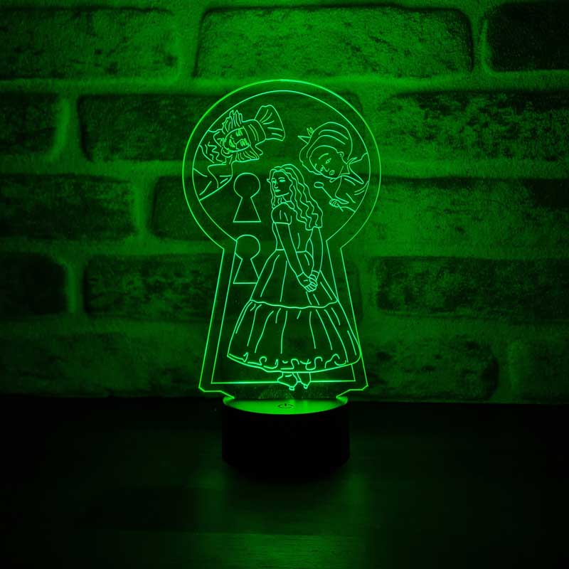 3D Alice In Wonderland Gift Lamp
