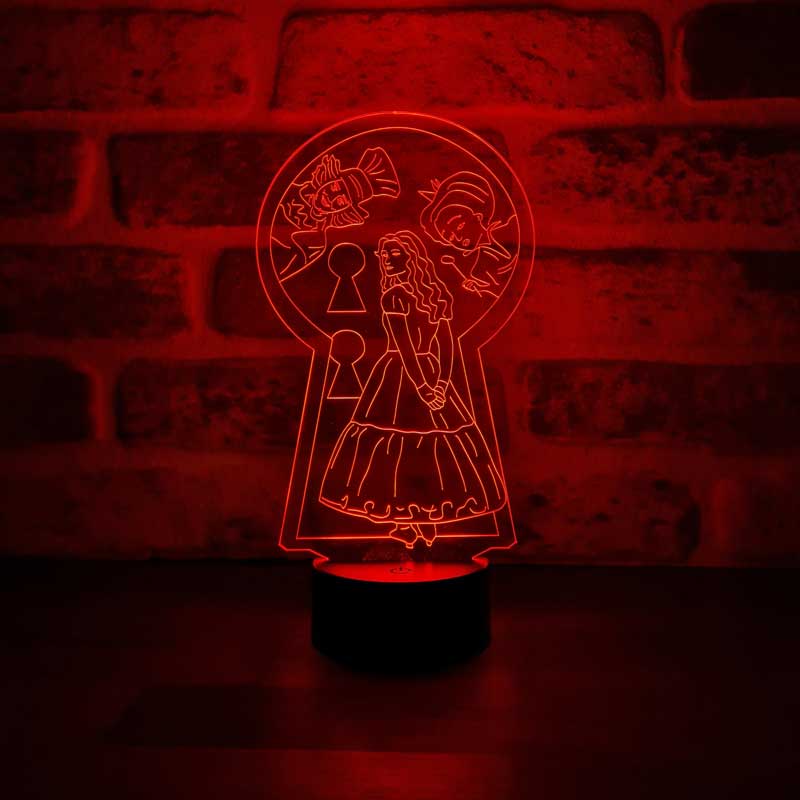 3D Alice In Wonderland Gift Lamp