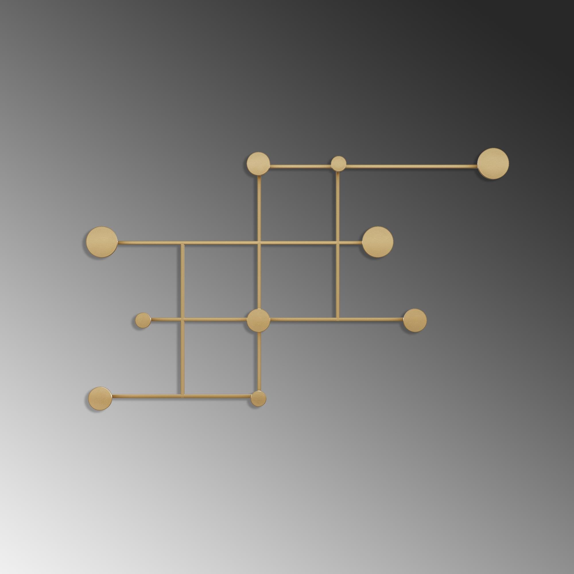 AMT-001-A Dekoratif Metal Askılık | ByLamp